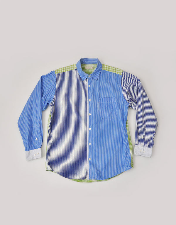 ほぼ日コラボパッチワークシャツ